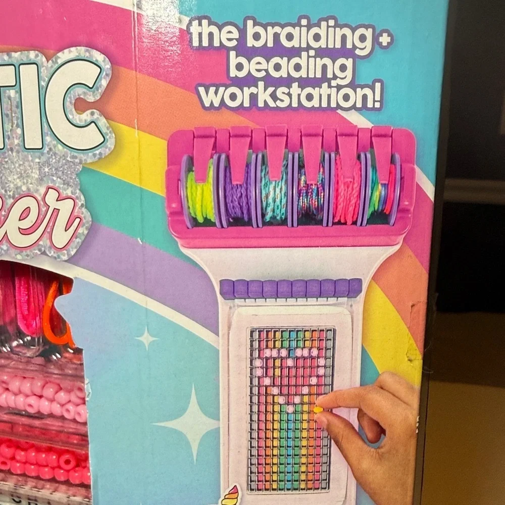 NEW! Just My Style Braid-Tastic Braiding & Beading Bracelet Maker Kit